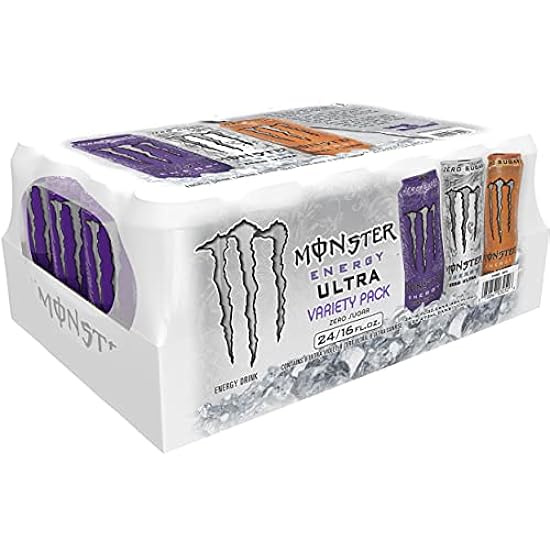 Monster Ultra POW Variety Pack, 16 Ounce (24 Pack) 8396