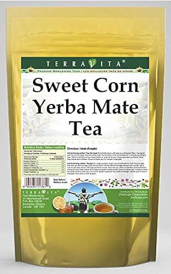 Sweet Corn Yerba Mate Tea (25 tea bags, ZIN: 558298) - 