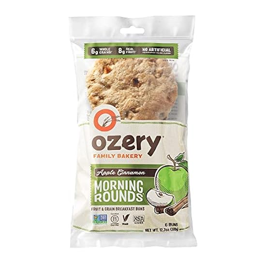 Ozery Bakery Apple Cinnamon Morning Rounds, 6-Count Bag, 6-Pack 687194435