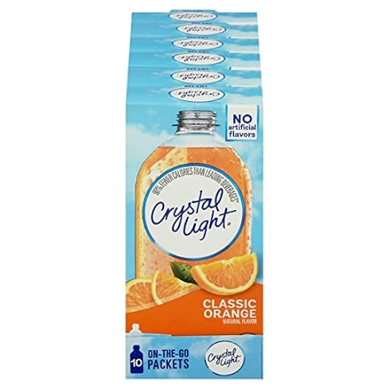 Crystal Light Sugar-Free Classic Orange On-The-Go Powde