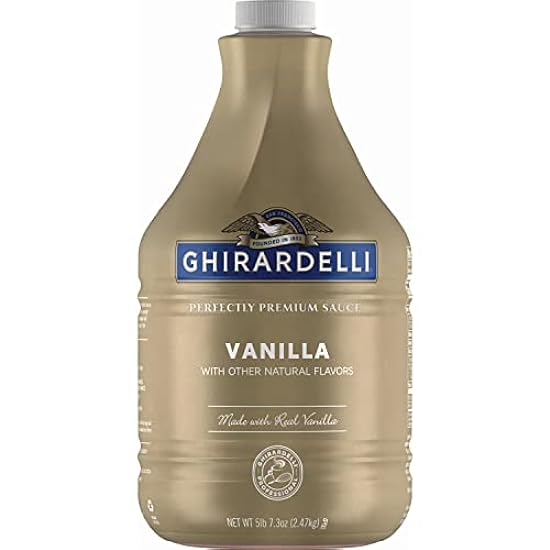 Ghirardelli Vanilla Sauce, 87.3 Ounce Bottle 372873471