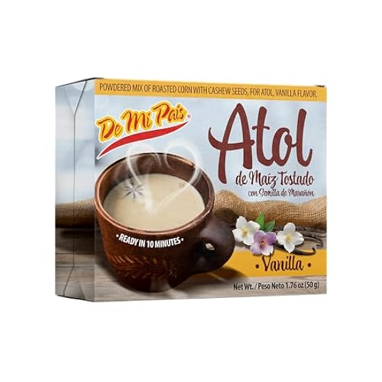 De Mi Pais Atol Drink Mix Vanilla Flavored 1.76oz/ Bebi