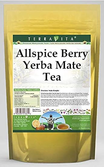 Allspice Berry Yerba Mate Tea (50 tea bags, ZIN: 546130