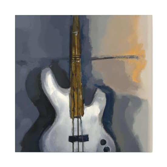 Groove of the Bass - Canvas 30″ x 30″ / Premium Gallery