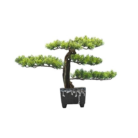 MKYOKO Artificial Bonsai Tree Simulation Welcome Pine S