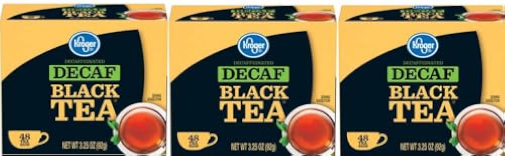 Pack Of 3 Decaffeinated Black Tea Bags 48 ct. 770435202