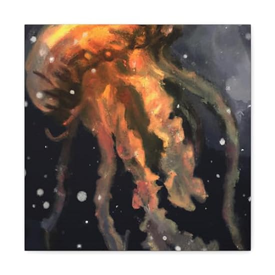Aquatic Wonders Abound - Canvas 16″ x 16″ / Premium Gal