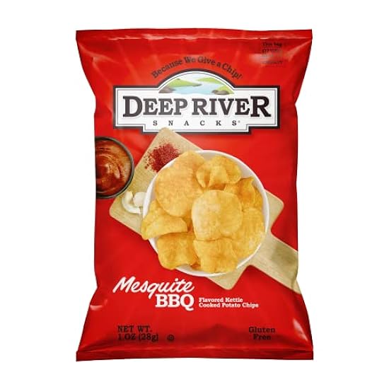 Deep River Snacks Mesquite BBQ Kettle Cooked Potato Chi