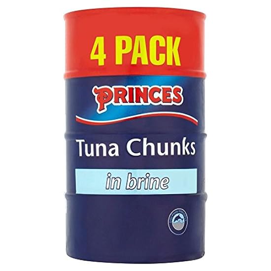 Princes Tuna Chunks in Brine (4x160g) - Pack of 2 437113069