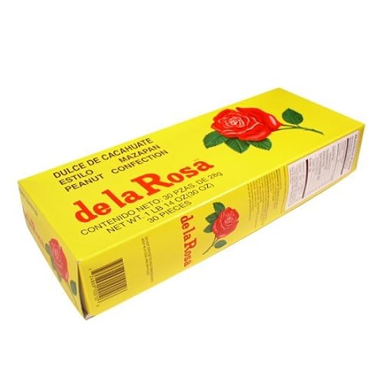 De la Rosa, Peanuts Confection, 30 oz. Box (Pack of 4) 