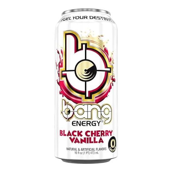 Bang Energy BLACK CHERRY VANILLA (Pack of 12) (1 Case)1