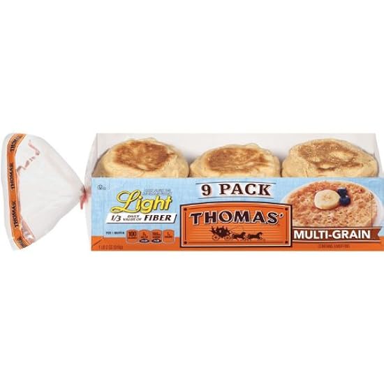 Thomas´ English Muffins, Multi-Grain (18 oz. ea. 9 pk.) (pack of 6) 496121818