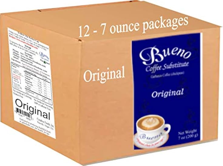 Original Bueno Coffee Substitute (12-7 ounce bags) 1836