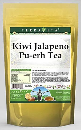 Kiwi Jalapeno Pu-erh Tea (25 tea bags, ZIN: 546028) - 3