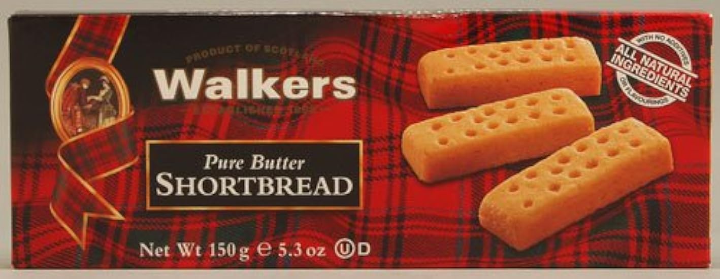 Walkers Shortbread Fingers Pure Butter -- 5.3 oz (Pack 