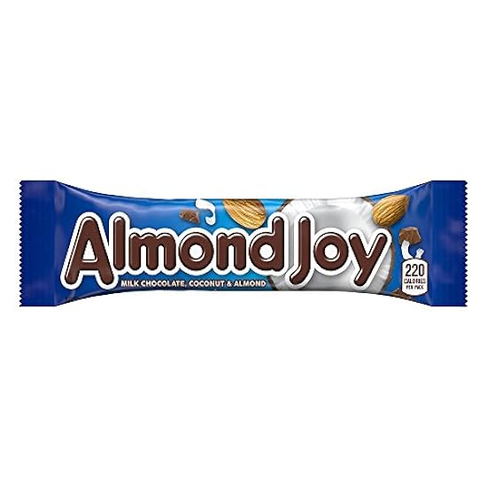 Almond Joy Candy Bars, 1.61-Ounce (Pack of 72) 19668199