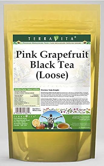 Pink Grapefruit Black Tea (Loose) (8 oz, ZIN: 533734) -