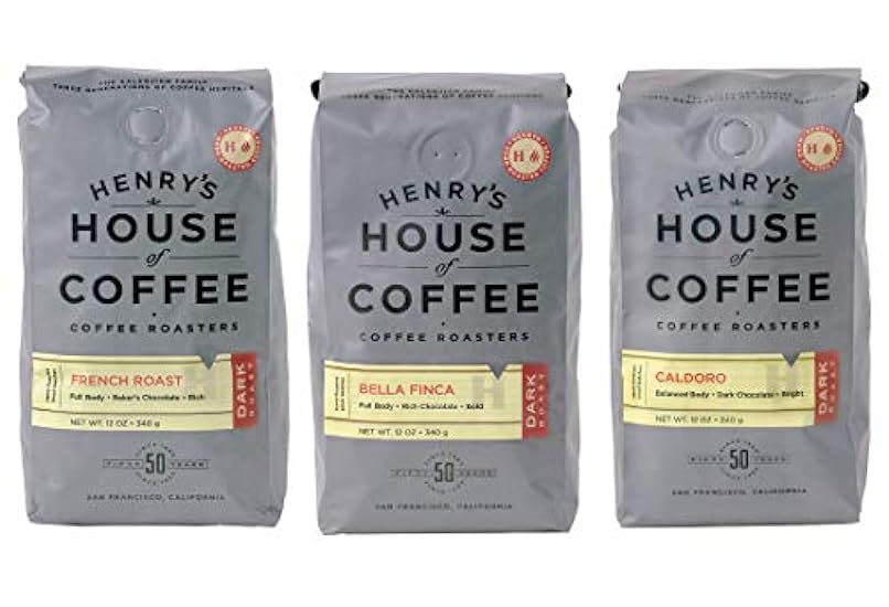 Henry´s House of Coffee | Dark Roast Bundle | Bell