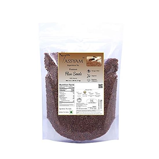 Tassyam Dried Flax Seeds 1 kg (35.27 OZ) 36182634
