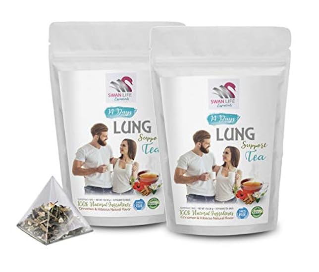 Herbal Tea for Lung Cleanse - LUNG SUPPORT TEA by SWAN 