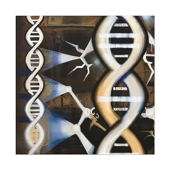 Deco´s DNA Vision - Canvas 36″ x 36″ / Premium Gal