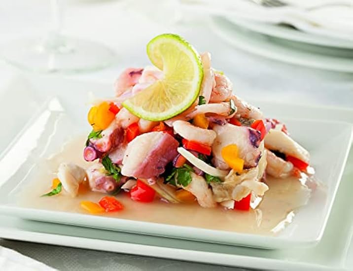 Seafood Salad | 5 LB | All Fresh Seafood | Jumbo Shrimp, Squid, & Baby Octopus with A Delicious Lemony Vinaigrette 192809985