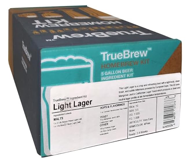 Light Lager TrueBrew™ Ingredient Kit 101483457