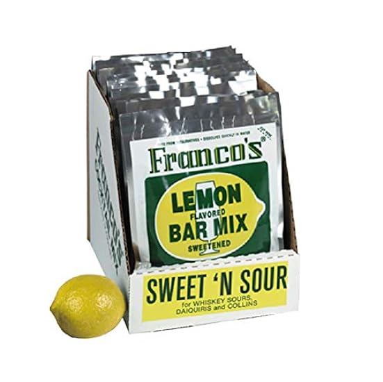 Cocktail Mix Franco´s Lemon Bar Mix 12-6 Oz. Pouch