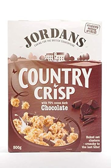 Jordans Dark Chocolate Country Crisp Cereal 500g - Pack
