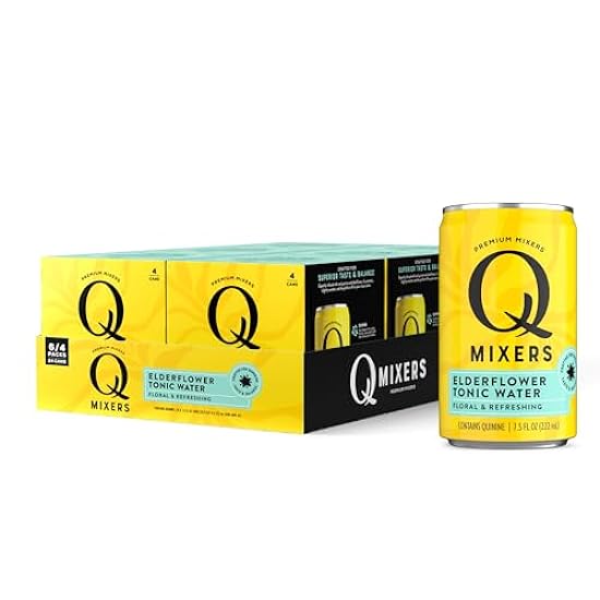 Q Mixers Elderflower Tonic Water, Premium Cocktail Mixe