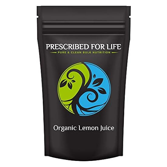 Prescribed for Life Organic Lemon Juice Powder | Natura