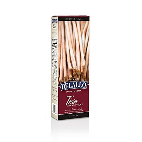 DeLallo Thin Torinese Breadsticks, 3.5-Ounce Packages (