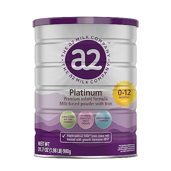 a2 Platinum Premium Infant Formula for Babies 0-12 Mont