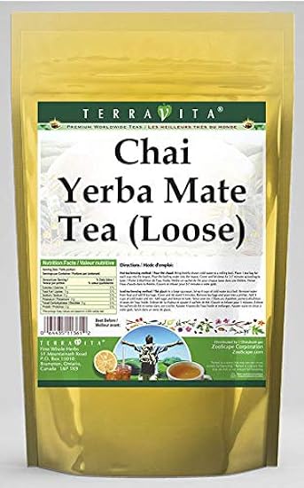 Chai Yerba Mate Tea (Loose) (4 oz, ZIN: 548783) - 3 Pac