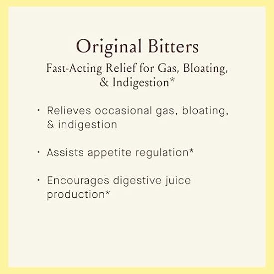 Urban Moonshine Original Bitters - Certified Organic - Bloating Relief - Supports Liver Function & Appetite Regulation* - Gentle Detox* - Digestive Bitters - Gluten Free Herbal Supplement - 8 Fl Oz 149356747