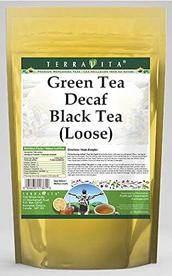 Green Tea Decaf Black Tea (Loose) (8 oz, ZIN: 533578) 8