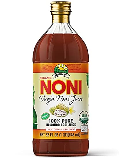 Virgin Noni Juice - 100% Pure Organic Hawaiian Noni Jui