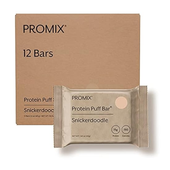 Promix Protein Puff Bars, 12-Pack - Snickerdoodle - Mar