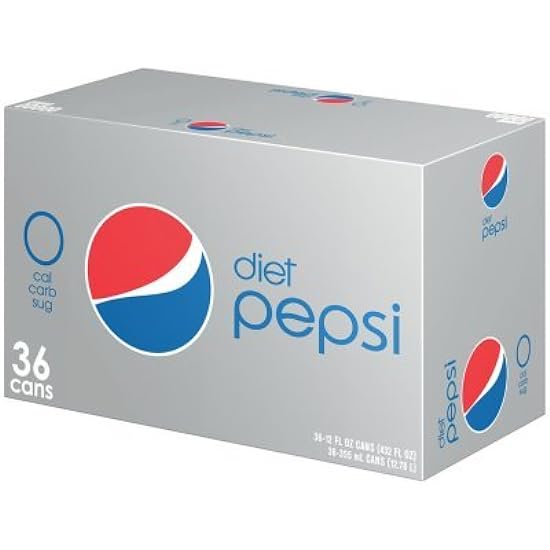 Diet Pepsi Cola - 36/12 oz. cans (4 Pack) 675315933