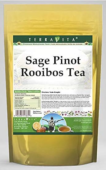 Sage Pinot Rooibos Tea (25 tea bags, ZIN: 543668) - 2 Pack 649568205
