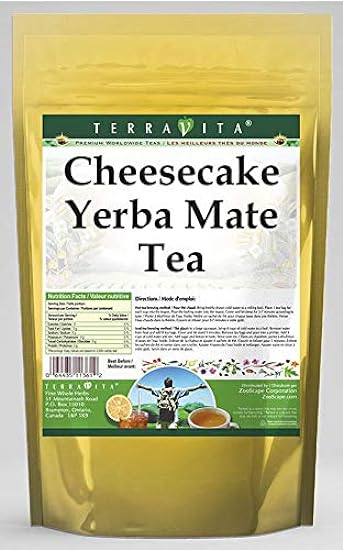 Cheesecake Yerba Mate Tea (25 tea bags, ZIN: 548989) - 