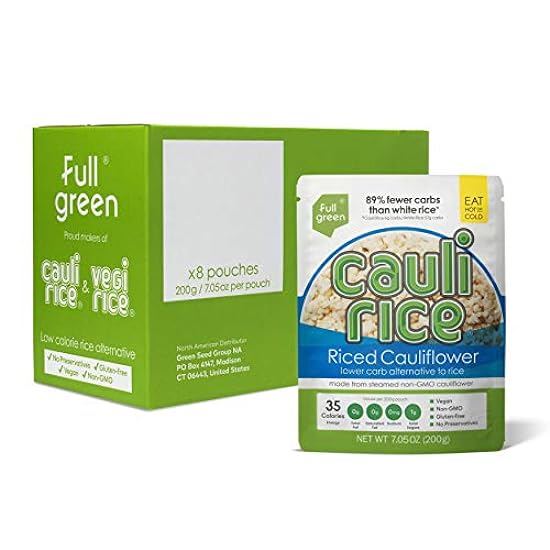 Cauli Rice - Fullgreen - Low Carb Riced Cauliflower (Ca