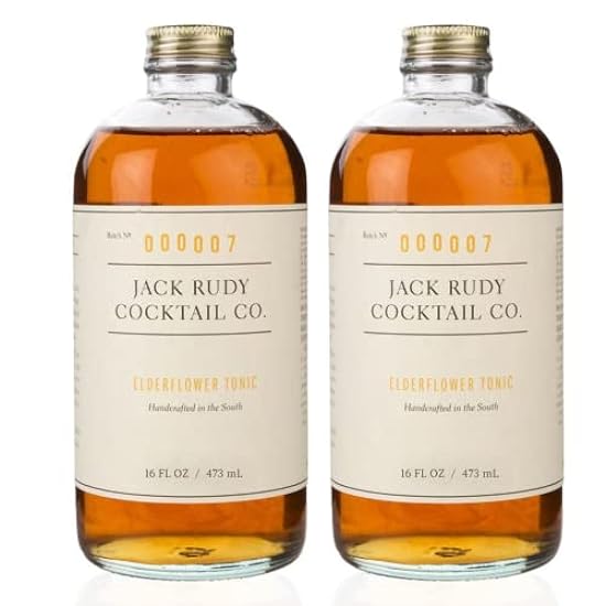 Jack Rudy Cocktail Elderflower Tonic (2 Pack) 14901573