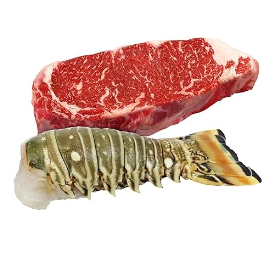 Sea Best NY Strip Steak and Warm Water Lobster Surf and Turf, 30 Ounce 324332382