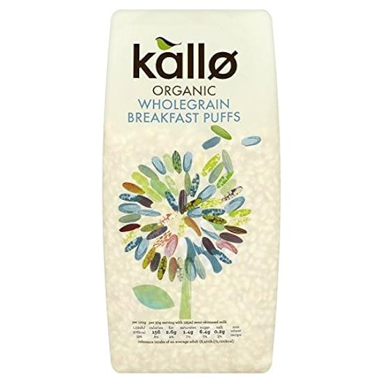Kallo Gluten Free Organic Wholegrain Breakfast Puffs 22