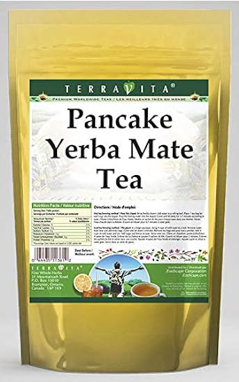 Pancake Yerba Mate Tea (25 tea bags, ZIN: 555438) - 2 P