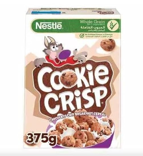 Nestle Whole Grain Cookie Crisp Cereal 375g 134172577