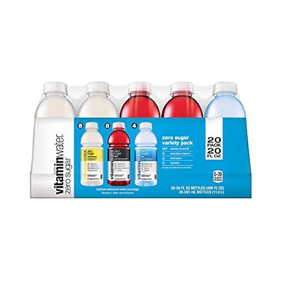 Vitaminwater Zero Variety Pack 20 Oz Bottle, 20 Count 6