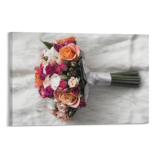 Rose Bouquet, Wedding Bouquet, Multi-colored Roses, Bea