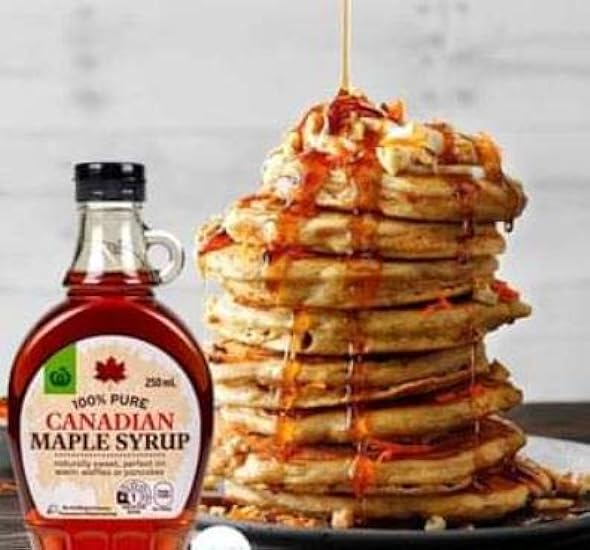 Woolworths 100% Pure Maple Syrup 250Ml - Woolworths 100% pure maple syrup is naturally sweet and perfect on warm waffles or pancakes 485768564